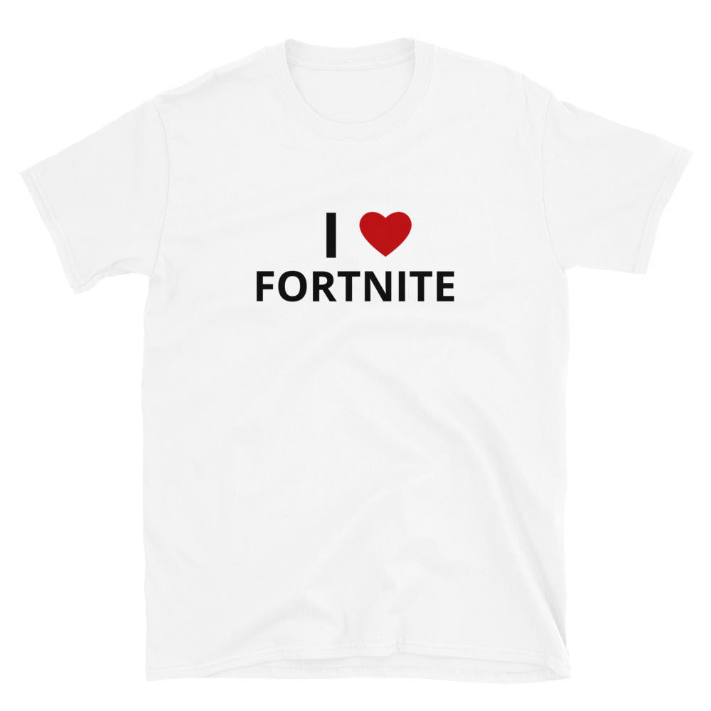"I Love Fortnite" Tee